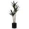 American Art Decor 5ft Artificial Dutch Iron Tree in Cement Pot Faux Plant